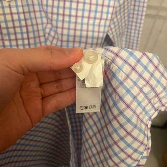 Men's Vineyard Vines Striped Slim Fit Tucker Shirt 100% Cotton - Picture 7 of 8